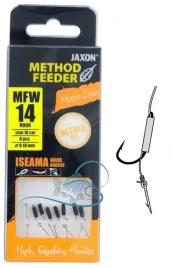 r-14-haczyki-z-przyponem-wiazane-method-feeder-iseama-z-igla-bagnetem-mfw