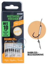 r-10-haczyki-z-przyponem-wiazane-method-feeder-iseama-bezzadziorowe-mfz