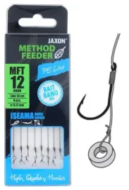 r-12-haczyki-z-przyponem-wiazane-z-gumka-method-feeder-iseama-plecionka-mft
