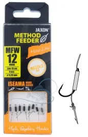 r-12-haczyki-z-przyponem-wiazane-method-feeder-iseama-z-igla-bagnetem-mfw