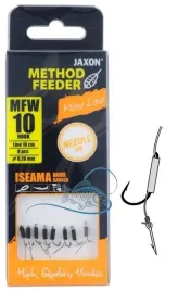 r-10-haczyki-z-przyponem-wiazane-method-feeder-iseama-z-igla-bagnetem-mfw