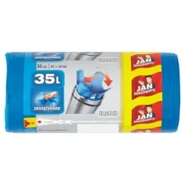 jan-niezbedny-worki-na-smieci-easy-pack-zawiazywane-niebieskie-35l-30-sztuk