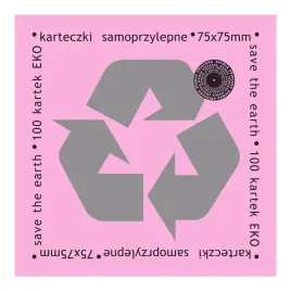 karteczki-samoprzylepne-eko-75x75mm-100k-rozowe