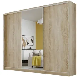 szafa-przesuwna-meblo1-270-sonoma-garderoba-lustro