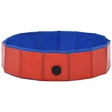 basen-dla-psa-80x20-cm-czerwony-pvc-kolor-czerwony