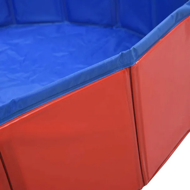 basen-dla-psa-80x20-cm-czerwony-pvc-stan-nowy-marka-inna