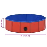 basen-dla-psa-80x20-cm-czerwony-pvc-marka-inna-stan-nowy