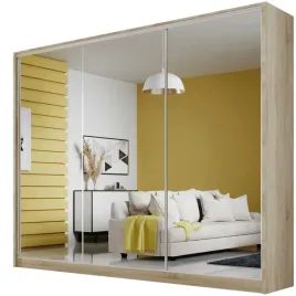 szafa-przesuwna-meblo2-270-sonoma-garderoba-lustro