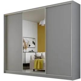 szafa-przesuwna-meblo-1-270-szara-garderoba-lustro
