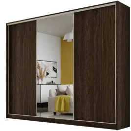 szafa-przesuwna-meblo-1-270-wenge-garderoba-lustro