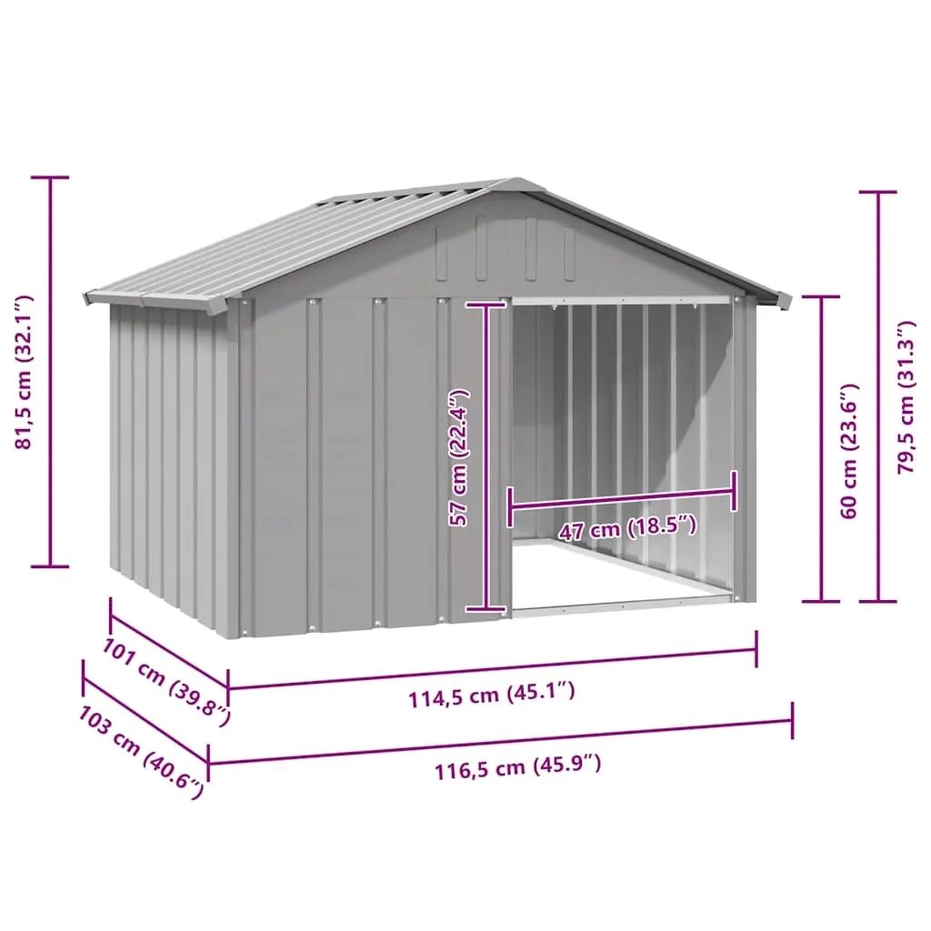 buda-dla-psa-1165x103x815-cm-szara-stan-nowy
