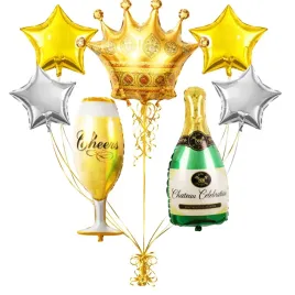 balony-foliowe-korona-gwiazka-szampan-dekoracja-urodziny-zestaw