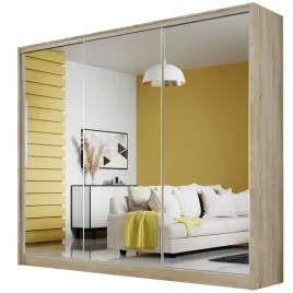 szafa-przesuwna-meblo2-250-sonoma-garderoba-lustro