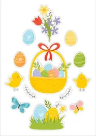 dekoracje-okienne-dwustronne-wielkanocne-13szt