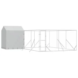 kojec-dla-psa-z-dachem-srebrny-6x6x25-m-stal-galwanizowana