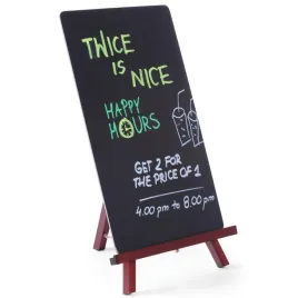 tablica-informacyjna-dla-firm-czarna-na-drewnianej-sztaludze-220x360-mm