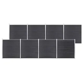 ogrodzenie-do-ogrodu-wpc-1391-x-186-cm-szare