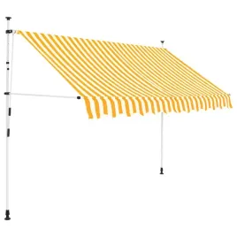 markiza-zwijana-recznie-250-cm-zolto-biale-pasy