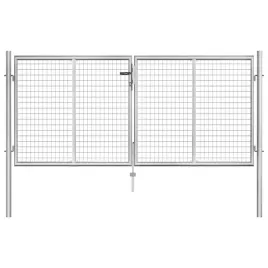 brama-ogrodowa-galwanizowana-stal-306x150-cm-srebrna
