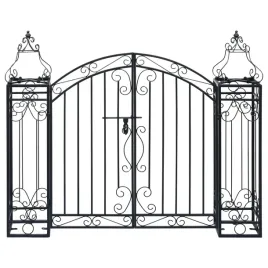 ozdobna-brama-ogrodowa-z-kutego-zelaza-122-x-205-x-100-cm