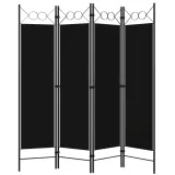 parawan-4-panelowy-czarny-160-x-180-cm-stan-nowy