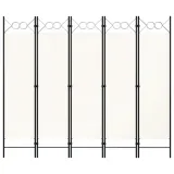 parawan-5-panelowy-kremowy-200-x-180-cm