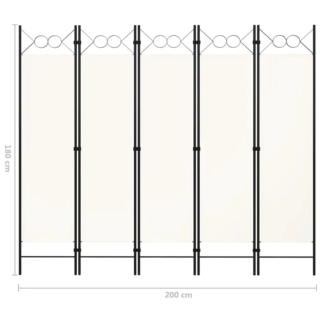 parawan-5-panelowy-kremowy-200-x-180-cm