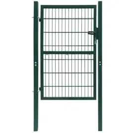 2d-bramka-ogrodowa-pojedyncza-zielona-106-x-190-cm