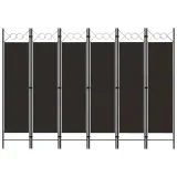 parawan-6-panelowy-brazowy-240-x-180-cm