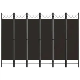 parawan-6-panelowy-brazowy-240-x-180-cm