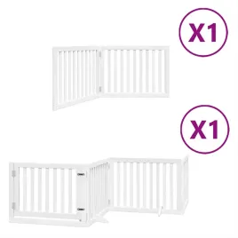 skladana-bramka-dla-psa-z-drzwiami-6-paneli-biala-480-cm