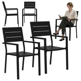 krzesla-ogrodowe-na-taras-balkon-zestaw-2-szt-czarne-stal-hdpe-nowoczesne