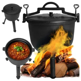 kociolek-zeliwny-10l-mysliwski-garnek-wegierski-na-ognisko-grill-pieczonki