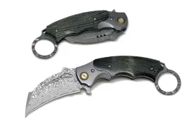 noz-skladany-karambit-survival-stal-damascenska-damast-scyzoryk-etui-drewno