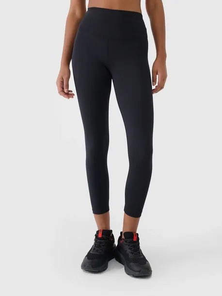 Legginsy 4F Damskie Wysoki Stan Mocno Kryjące Leginsy 7/8 F413-20S-M