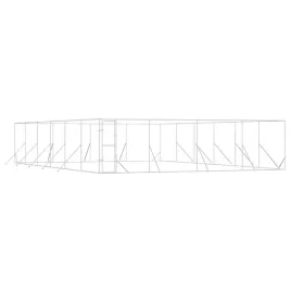 klatka-dla-psa-8x12x2m-stal-srebrny