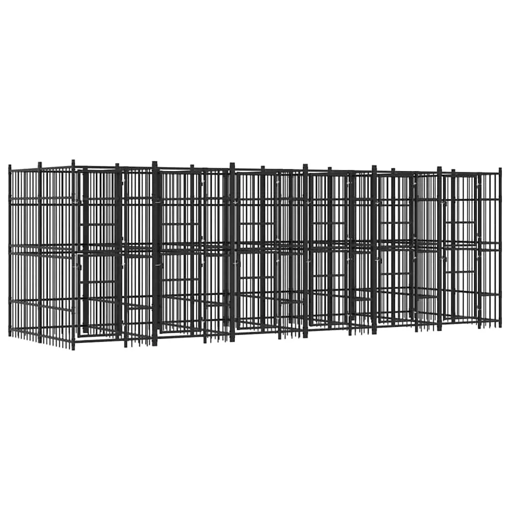 kojec-dla-psa-576x192x200-czarny-stan-nowy
