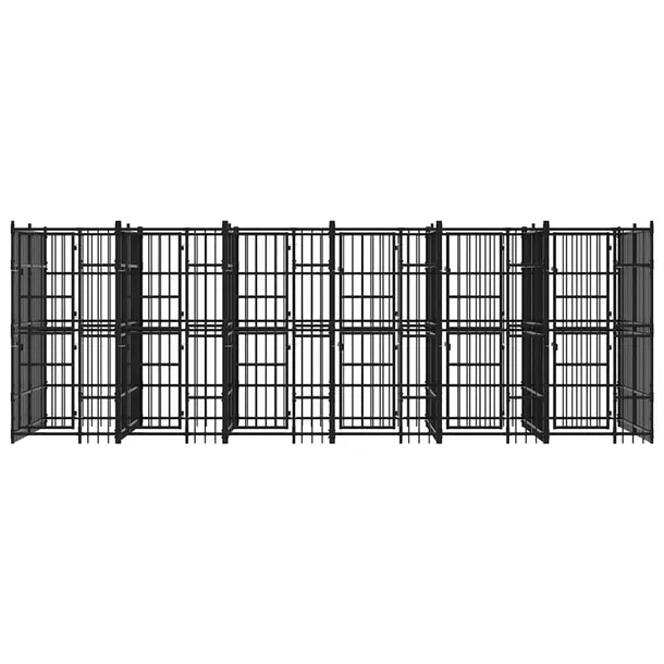 kojec-dla-psa-576x192x200-czarny-szerokosc-192-cm