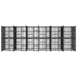 kojec-dla-psa-576x192x200-czarny-szerokosc-192-cm