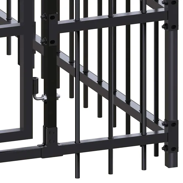 kojec-dla-psa-576x192x200-czarny-wysokosc-produktu-200-cm