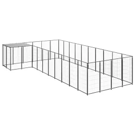 kojec-dla-psow-330x550x110cm-czarno-srebrny