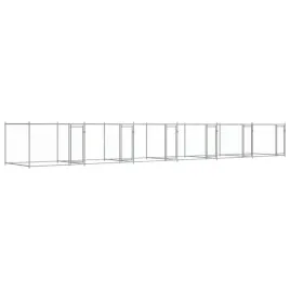 mobilna-klatka-dla-psa-szara-12x2x15m-stal-galwanizowana
