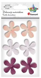 kwiaty-materialowe-pianka-3d-45mm-mix-6szt