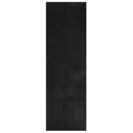 dywan-huarte-z-krotkim-wlosiem-czarny-80x250-cm