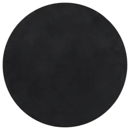 dywan-huarte-z-krotkim-wlosiem-czarny-o-100-cm