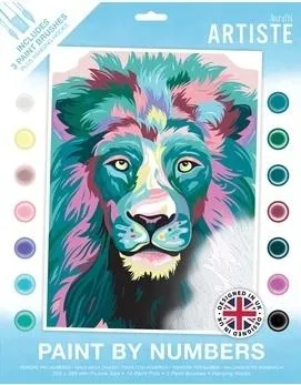 malowanie-po-numerach-curageous-lion