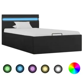 rama-lozka-podnosnik-i-led-ciemnoszara-tkanina-90-x-200-cm