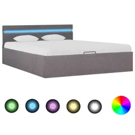rama-lozka-z-podnosnikiem-i-led-taupe-tkanina-140-x-200-cm
