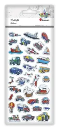 naklejki-wypukle-miekkie-pojazdy-mix-34szt