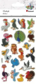 naklejki-wypukle-ptaki-mix-18szt